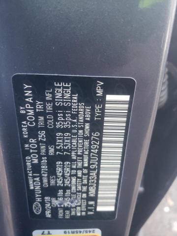 2018 HYUNDAI TUCSON SPO KM8J33AL9JU749276
