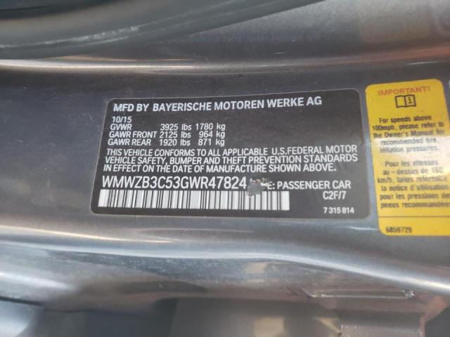 2016 MINI COOPER COU WMWZB3C53GWR47824