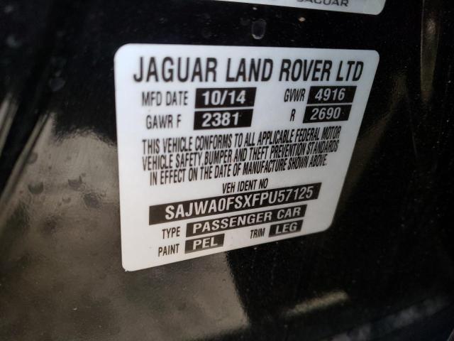 2015 JAGUAR XF 2.0T PR SAJWA0FSXFPU57125