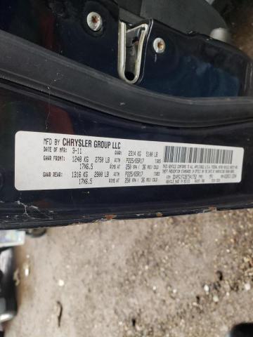 2011 DODGE JOURNEY MA 3D4PG1FG3BT541752