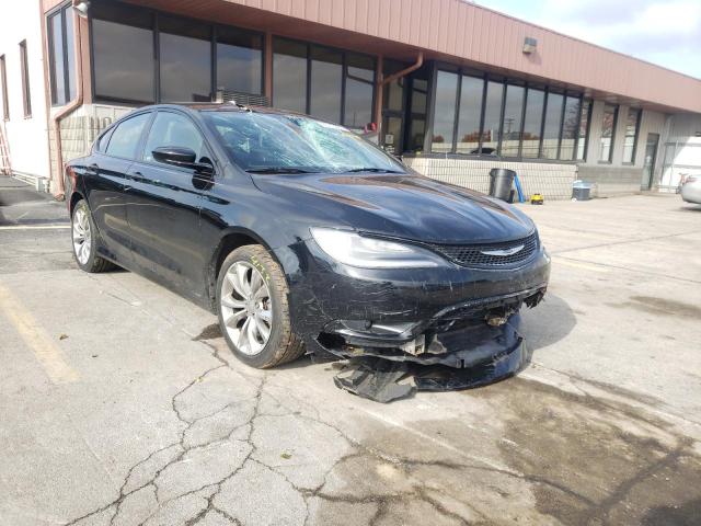 Salvage cars for sale at Fort Wayne, IN auction: 2015 Chrysler 200 S