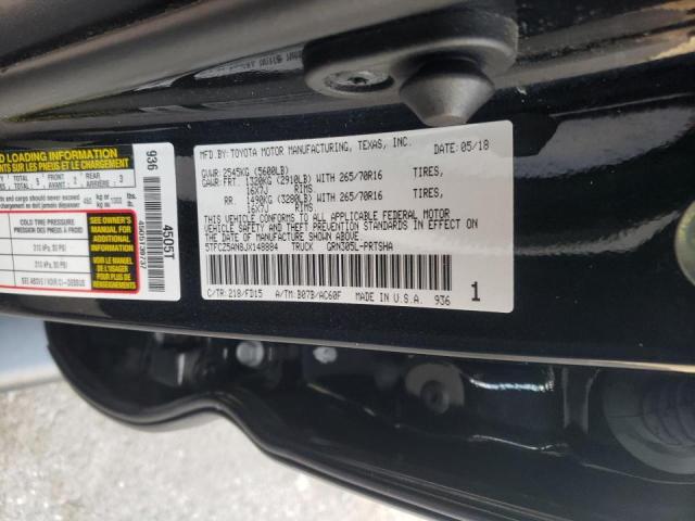 2018 TOYOTA TACOMA DBL 5TFCZ5AN8JX148884