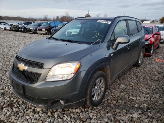 2012 CHEVROLET ORLANDO LT KL77P2EMXCK567839