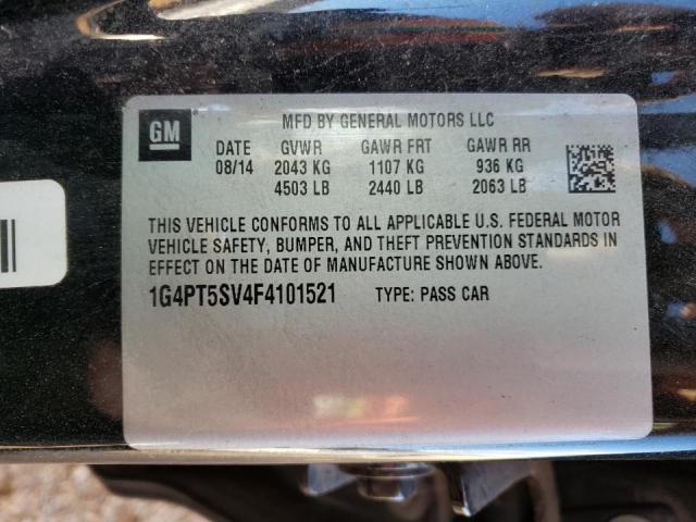 2015 BUICK VERANO PRE 1G4PT5SV4F4101521