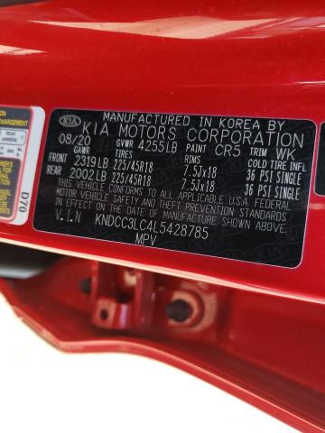 2020 KIA NIRO TOURI KNDCC3LC4L5428785