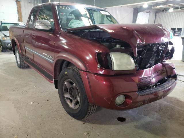 Salvage cars for sale from Copart West Mifflin, PA: 2003 Toyota Tundra ACC