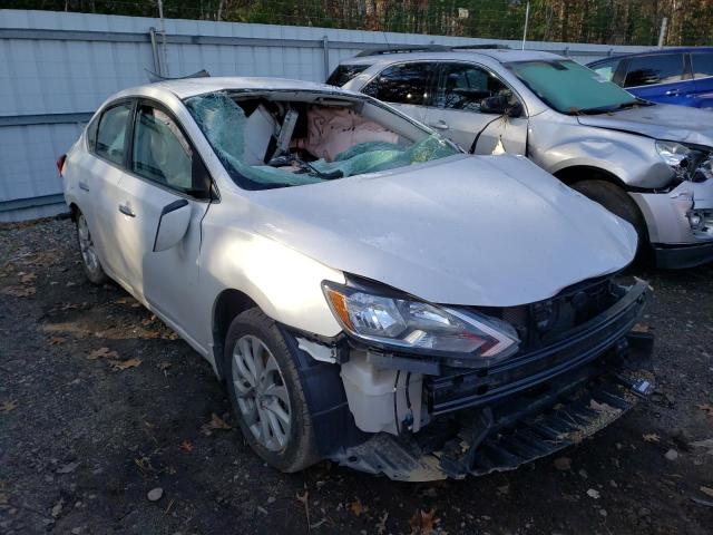 Salvage cars for sale from Copart Lyman, ME: 2019 Nissan Sentra S