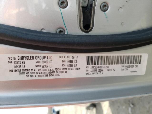 2011 DODGE CALIBER HE 1B3CB5HA7BD141288