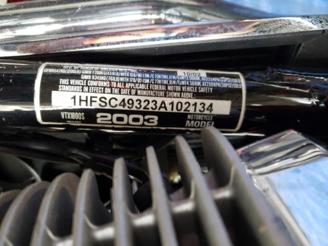 2003 HONDA VTX1800 S 1HFSC49323A102134