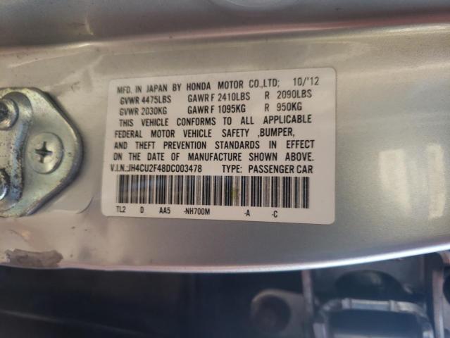 2013 ACURA TSX JH4CU2F48DC003478
