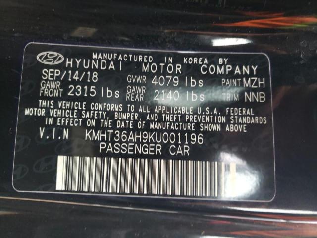 2019 HYUNDAI VELOSTER N KMHT36AH9KU001196