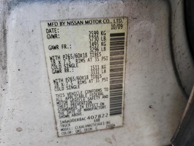 2010 NISSAN FRONTIER C 1N6AD0ER8AC407822