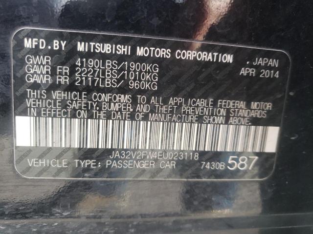 2014 MITSUBISHI LANCER SE JA32V2FW4EU023118