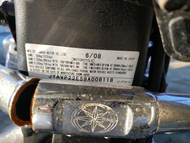 2009 YAMAHA XV1900 CT JYAVP22E59A008118