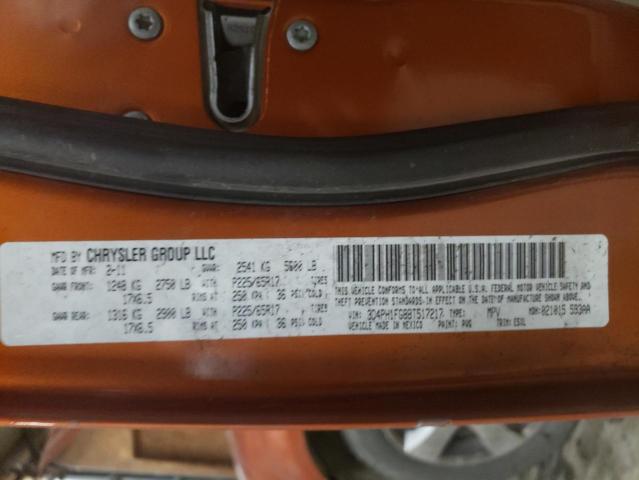 2011 DODGE JOURNEY MA 3D4PH1FG8BT517217