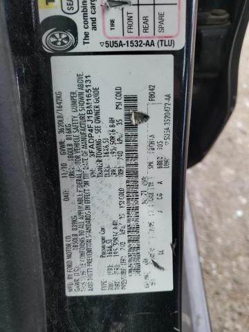 2011 FORD FIESTA SES 3FADP4FJ1BM165131