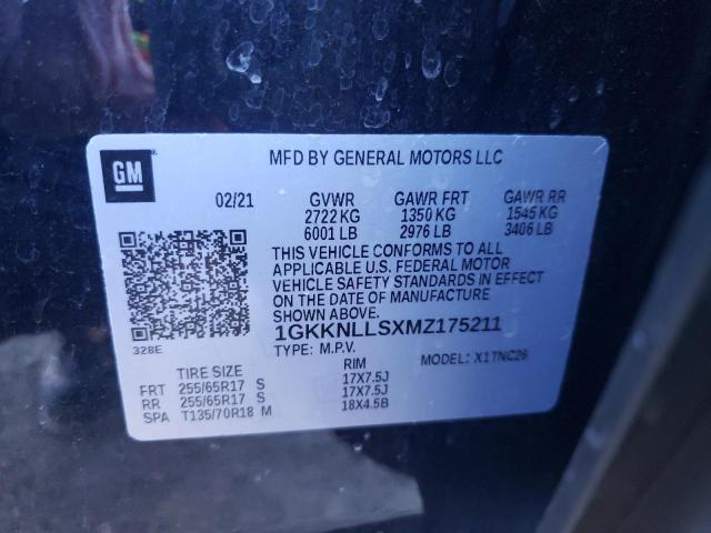 2021 GMC ACADIA AT4 1GKKNLLSXMZ175211