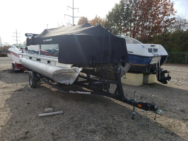 Suntracker salvage cars for sale: 2017 Suntracker Boat With Trailer