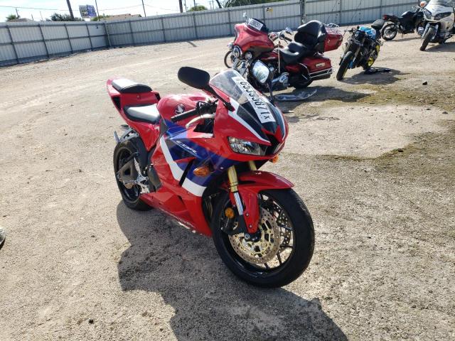 Salvage cars for sale from Copart Mercedes, TX: 2021 Honda CBR600 RA