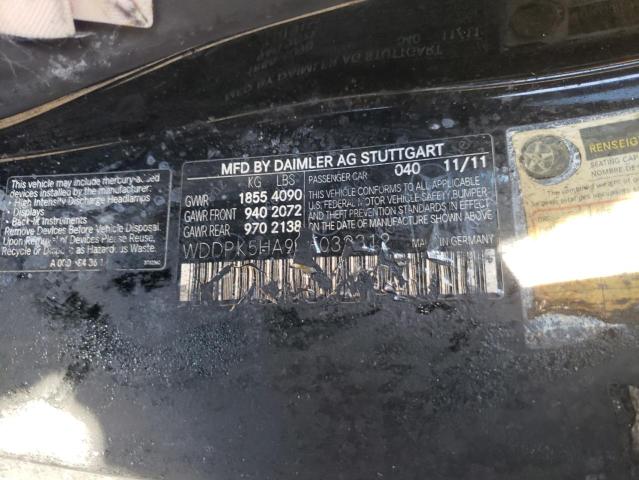 2012 MERCEDES-BENZ SLK 350 WDDPK5HA9CF032312