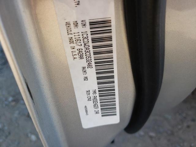 2012 DODGE CALIBER SX 1C3CDWDA3CD532402