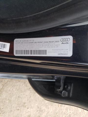 2012 AUDI A7 PREMIUM WAUYGAFC7CN110618