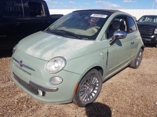 2012 FIAT 500 LOUNGE 3C3CFFER9CT384488