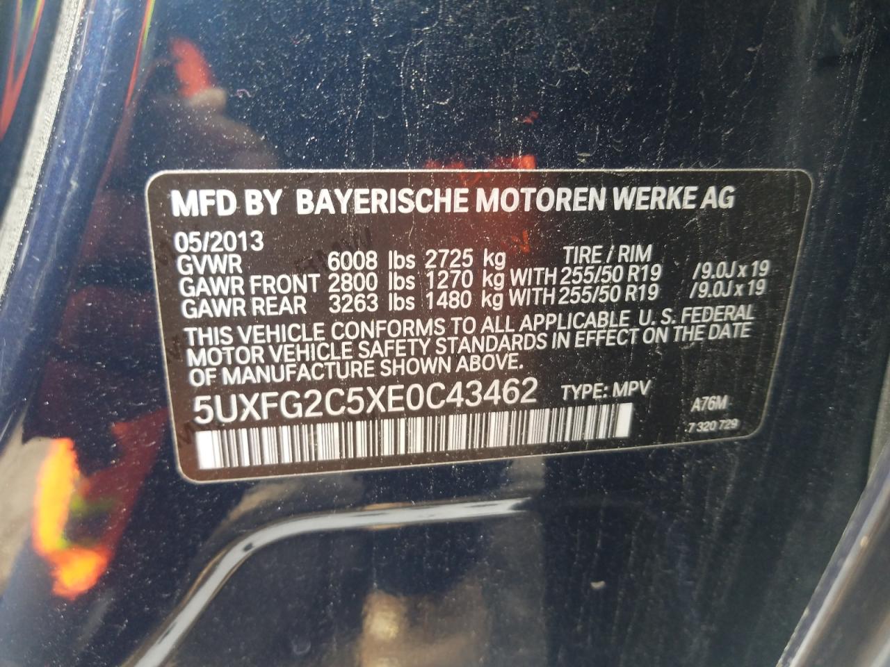 BMW X6 xdrive3 2014