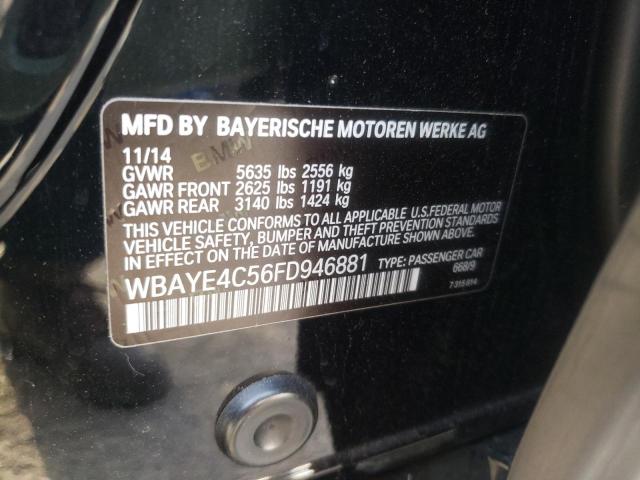 2015 BMW 740 LI WBAYE4C56FD946881