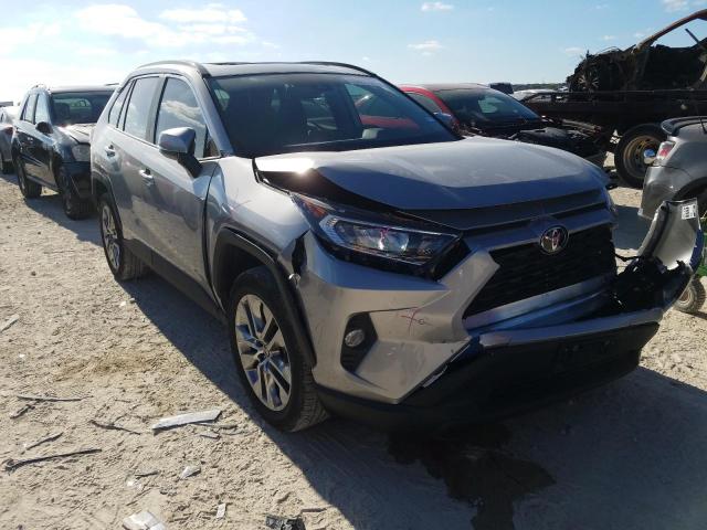 Salvage cars for sale from Copart New Braunfels, TX: 2021 Toyota Rav4 XLE P