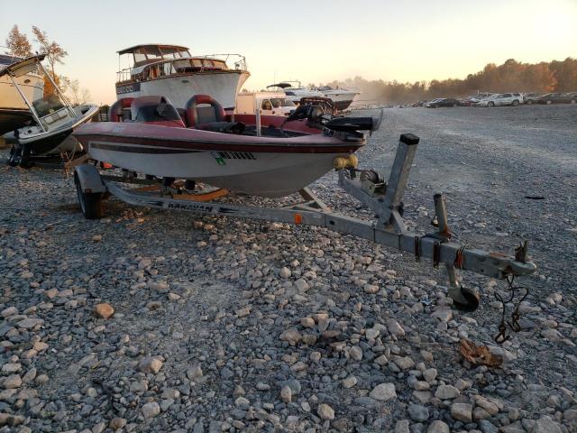 Salvage boats for sale at Dunn, NC auction: 1989 Basstracker Tracker