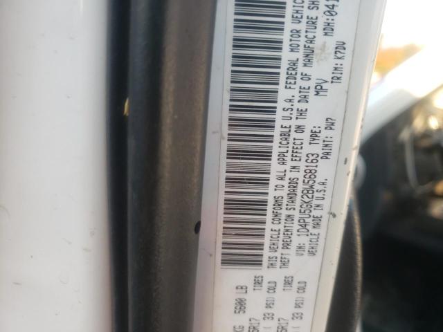 2011 DODGE NITRO SXT 1D4PU5GK2BW568163