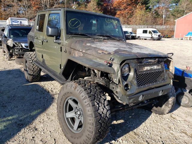 Salvage cars for sale at Mendon, MA auction: 2015 Jeep Wrangler U
