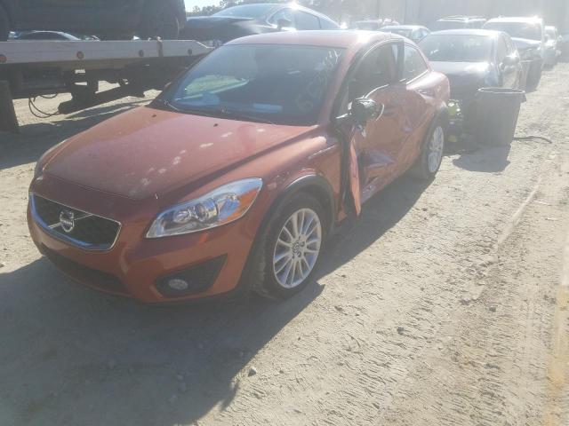 2012 VOLVO C30 T5 YV1672MK6C2272486