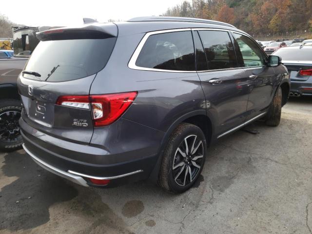 2021 HONDA PILOT ELIT 5FNYF6H06MB058890