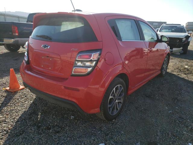1G1JD6SB5K4135084 Chevrolet Sonic Lt 2019. Фото: 3