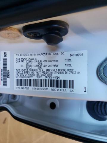 2016 TOYOTA TACOMA DBL 5TFCZ5AN9GX042937