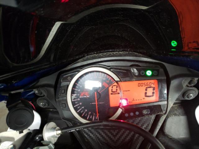 2013 SUZUKI GSX-R600 JS1GN7FA3D2100705