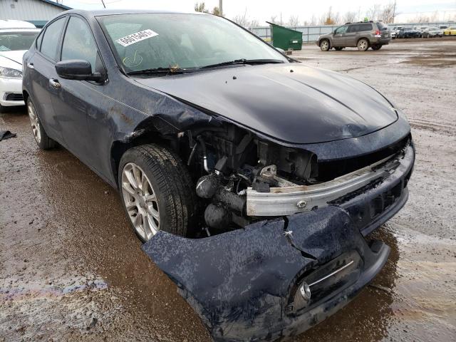Salvage cars for sale from Copart Pekin, IL: 2013 Dodge Dart Limited