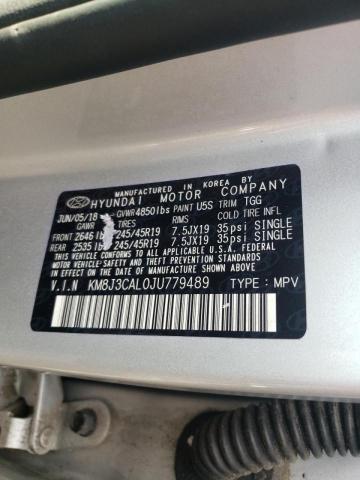 2018 HYUNDAI TUCSON SPO KM8J3CAL0JU779489