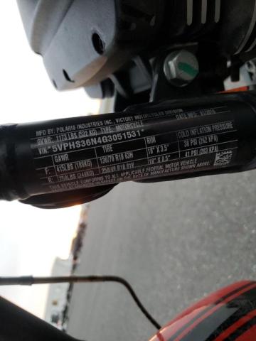 2016 VICTORY MOTORCYCLES HAMMER S 5VPHS36N4G3051531