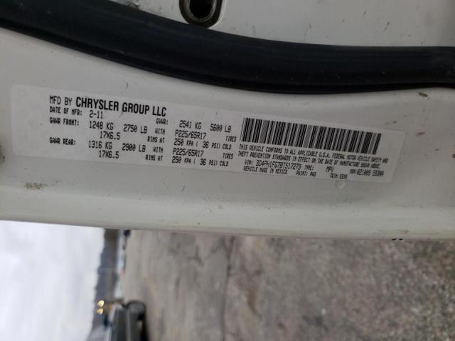 2011 DODGE JOURNEY MA 3D4PH1FG7BT517273