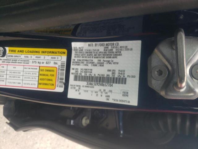 2017 LINCOLN MKZ RESERV 3LN6L5E92HR657704