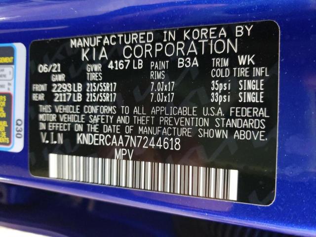 2022 KIA SELTOS EX KNDERCAA7N7244618