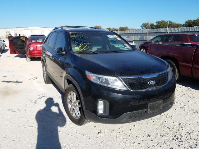 Salvage cars for sale from Copart New Braunfels, TX: 2015 KIA Sorento LX