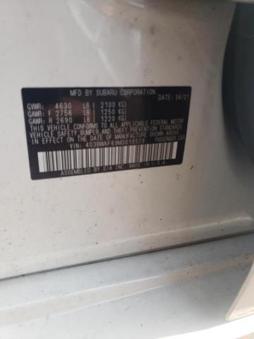 2021 SUBARU LEGACY PRE 4S3BWAF69M3019529