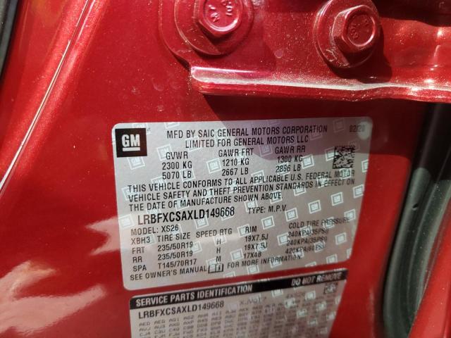2020 BUICK ENVISION E LRBFXCSAXLD149668
