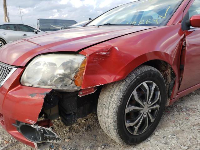 2012 MITSUBISHI GALANT ES 4A32B3FFXCE013231