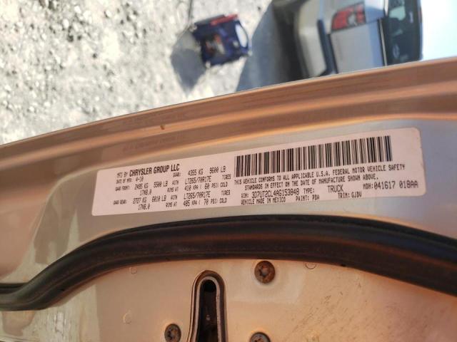 2010 DODGE RAM 2500 3D7UT2CL4AG153848