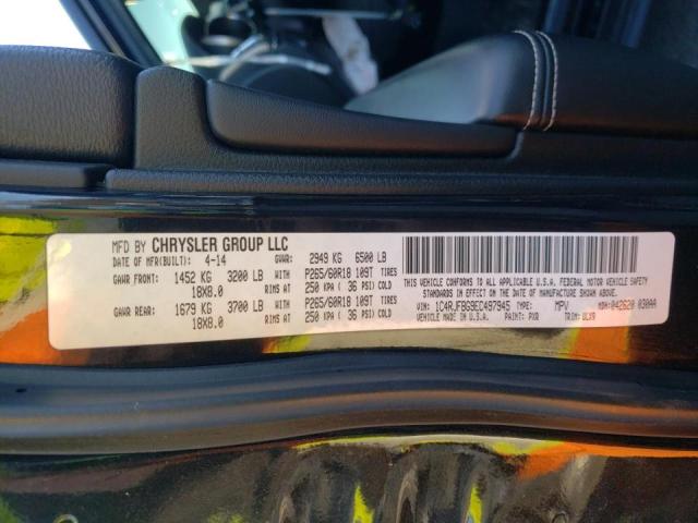 1C4RJFBG9EC497945 Jeep Grand Cher 2014. Фото: 9